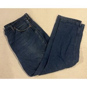 WRANGLER 13 MWZ Denim Jeans Pants Cowboy Cut Blue Mens 38x30 Pro‎ Rodeo